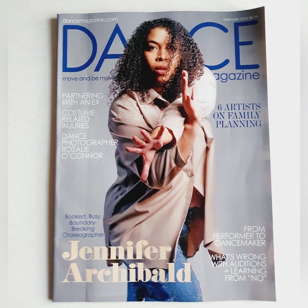 Dance Magazine February, 2025 Jennifer Archibald - Rosalie O’Connor Photographer